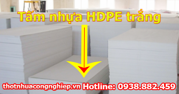 Tấm nhựa HDPE trắng giá rẻ